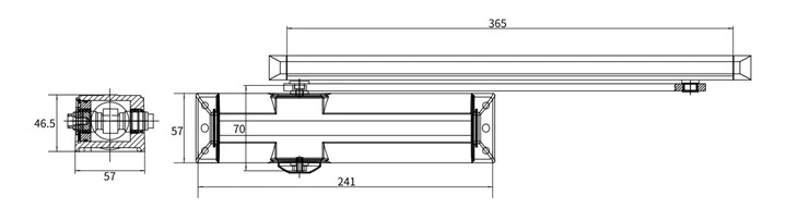 HD-90 New Type Door Closers